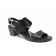 Sandale femei - piele naturală - negru - SM116067