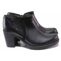 Ghete femei - piele naturală - negru - SM116150