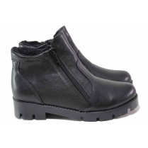 Ghete femei - piele naturală - negru - SM116494