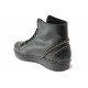 Ghete femei - piele naturală - negru - SM116495