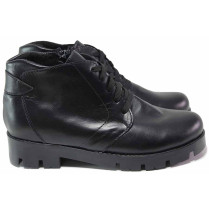 Ghete femei - piele naturală - negru - SM116502