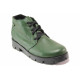 Ghete femei - piele naturală - verde - SM116504