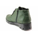 Ghete femei - piele naturală - verde - SM116504