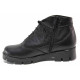 Ghete femei - piele naturală - negru - SM116425