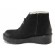 Ghete femei - nubuck natural - negru - SM116539