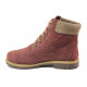 Ghete adolescenți - nubuck natural - bordeaux - SM116550