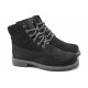 Ghete adolescenți - nubuck natural - negru - SM116551