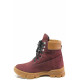 Ghete femei - nubuck natural - bordeaux - SM116547