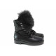 Ghete femei - piele naturală - negru - SM116535