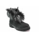 Ghete femei - nubuck natural - negru - SM116552