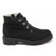 Ghete femei - nubuck natural - negru - SM116516