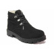 Ghete femei - nubuck natural - negru - SM116516