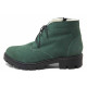 Ghete femei - nubuck natural - verde - SM116517