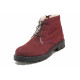 Ghete femei - nubuck natural - bordeaux - SM116518