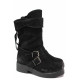 Ghete femei - piele naturală - negru - SM116528