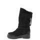 Ghete femei - piele naturală - negru - SM116528