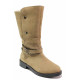 Cizme femei - nubuck natural - bej - SM116656