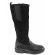 Cizme femei - nubuck natural - negru - SM116663