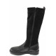 Cizme femei - nubuck natural - negru - SM116663