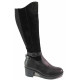 Cizme femei - nubuck natural - negru - SM116664