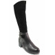 Cizme femei - nubuck natural - negru - SM116664