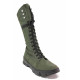 Cizme femei - nubuck natural - verde - SM116669