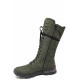 Cizme femei - nubuck natural - verde - SM116669