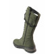 Cizme femei - nubuck natural - verde - SM116669