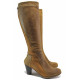 Cizme femei - nubuck natural - maro - SM116770