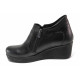 Ghete femei - piele naturală - negru - SM116971