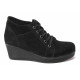 Ghete femei - nubuck natural - negru - SM116972