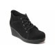 Ghete femei - nubuck natural - negru - SM116972