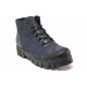 Ghete femei - nubuck natural - albastru - SM116990