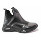 Adidași femeii - piele naturală - negru - SM117032