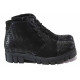 Ghete femei - nubuck natural - negru - SM117037