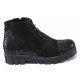 Ghete femei - nubuck natural - negru - SM117037