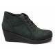 Ghete femei - nubuck natural - verde - SM117046