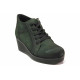 Ghete femei - nubuck natural - verde - SM117046