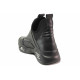 Adidași femeii - piele naturală - negru - SM117185