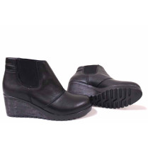 Ghete femei - piele naturală - negru - SM122628