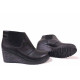 Ghete femei - piele naturală - negru - SM122628