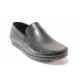 Mocasini - piele naturală - negru - SM115327