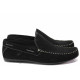 Încălțăminte bărbați - nubuck natural - negru - SM115468