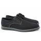 Încălțăminte bărbați - nubuck natural - negru - SM115474