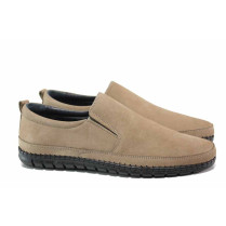 Încălțăminte bărbați - nubuck natural - bej - SM115548