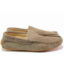 Mocasini - velur natural - bej - SM116407