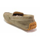 Mocasini - velur natural - bej - SM116407