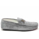 Mocasini - velur natural - gri - SM116408