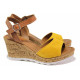 Sandale femei - nubuck natural - alb - SM115616