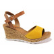 Sandale femei - nubuck natural - alb - SM115616